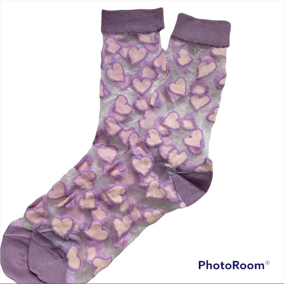 WEEKEND PICNIC very cute translucent socks - Picture 3 of 5